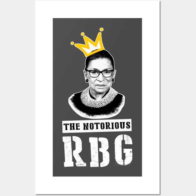 Notorious RBG shirt Ruth Bader Ginsburg I Dissent t shirt Wall Art by Chilling Nation